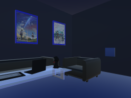 Ice's chill bedroom theater