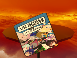 VRChat friends - the cardgame