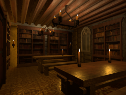 Medieval Study Room