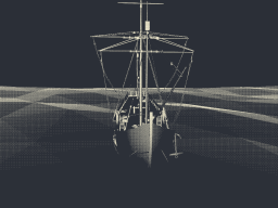 Dithered Boat