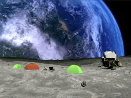 Camping on the Moon