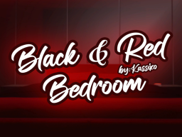 Black and Red Bedroom