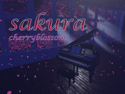 piano with cherry blossom