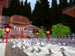 PIGEONS - ハトに支配された神社