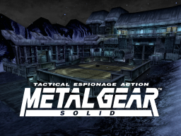 Metal Gear Solid 1 Shadow Moses Front Gate