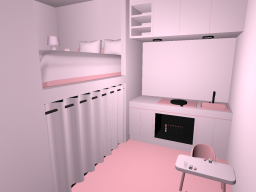 Pink Apartment