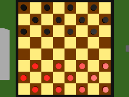 Checkers and Reversi