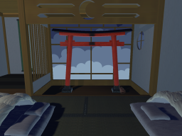 Japanese room night