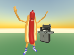Super Hotdog Man Land