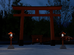 Denko Shrine -Night-