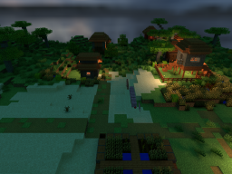 Minecraft Acacia Village