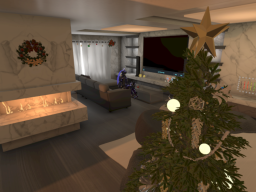 Saix's Christmas room