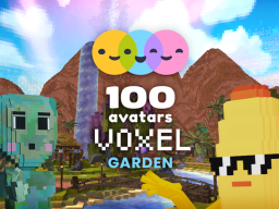 100Avatars Voxel Garden - Polygonal Mind