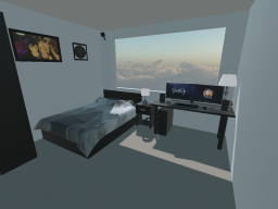 Bedroom & Hangout Space