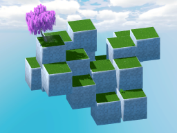 Grassy cubes