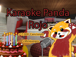 Karaoke Panda Rojo （ Quest ‚ Just Dance‚ Spanish‚ Birthday ）