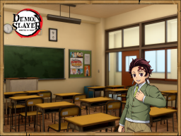 Kimetsu Academy Classroom - Demon Slayer˸ -KNY-