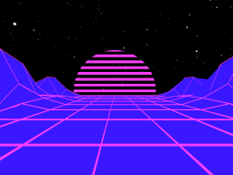 Synthwave Hills