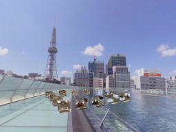 VR 360 ° Travel Memories-JAPAN-Himeji Castle and JAL Hotel‚ Oasis 21 and Princess Hotel in Nagoya-