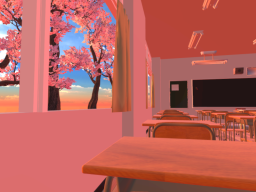 桜の教室⁄Sakura classroom