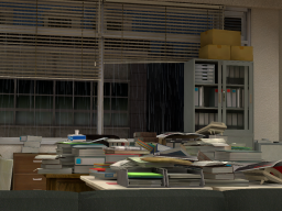 Akiyama's Office - Rainy