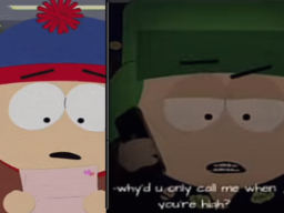 South Park Kyle and Stan High Edit Home-World