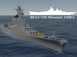 BB-63 USS Missouri 1990's