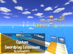 Custom Swordplay Colosseum （Wii Sports Resort）