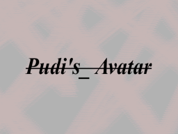 Pudi's Avatars