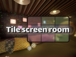 Tile screen room