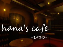hana's cafe 1930