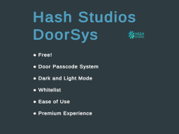 Hash Studios DoorSys Showcase
