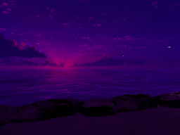 Violet Night in my dream