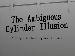 Ambiguous Optical Illusions