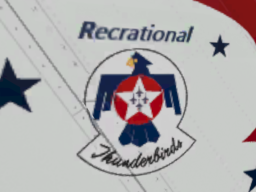 RECREATIONAL USAF THUNDERBIRDS