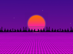 Synthwave Sunset