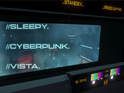 Sleepy Cyberpunk Vista