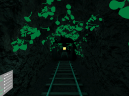 Glowing Railroad