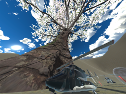 高ポリな桜の巨木
