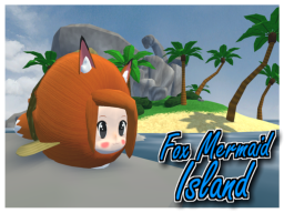 Fox Mermaid island
