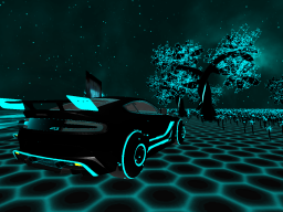 Tron Legacy Forest