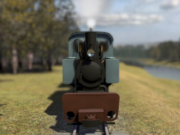 Driveable Steam Train