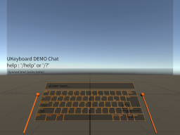 New type VR Keyboard Test