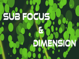 Sub Focus ＆ Dimension - Desire Music Visualizer