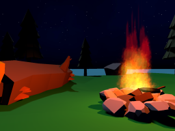 Low Poly Camping