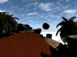 Beach with Beachballs and dynamic water （wip）