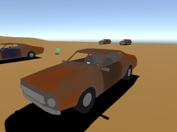 Drivable Cars in the Desert