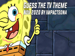 Guess The TV Theme ｜ Nov․ 2020