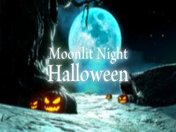 Moonlit Night Halloween