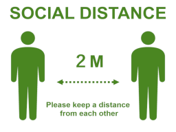 The social distance